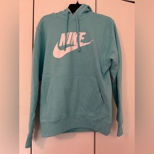 Nike light blue hoodie size S